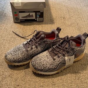 Adidas CodeChaos 21 Men's Athletic Shoes - Gray and Orange NWT